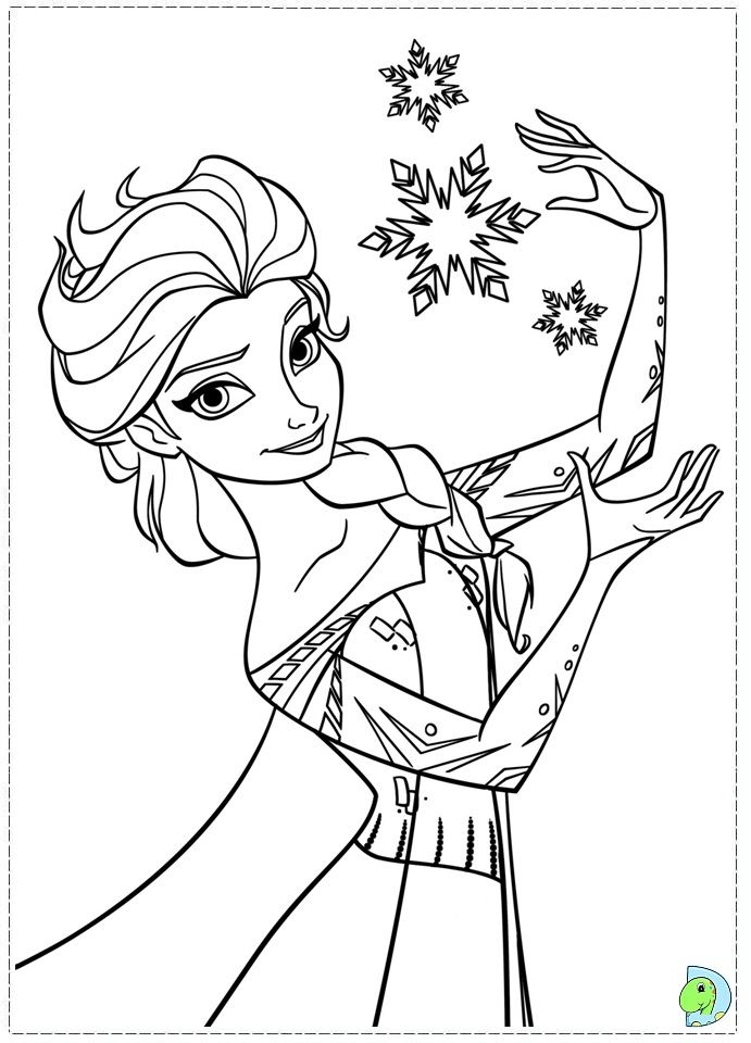 Frozen Printable Coloring Pages Wallpaper