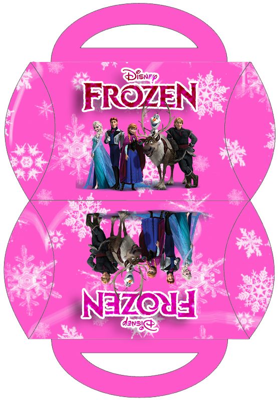 Frozen in Pink Free Printable