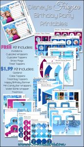 Frozen printables. Great web site. Beautiful free printables and super easy proc