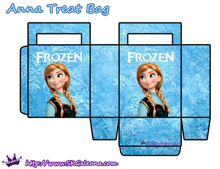 Frozen treat bags Anna