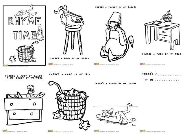 Here are some fantastic Dr Seuss coloring pages for you all in our Rhyme Time