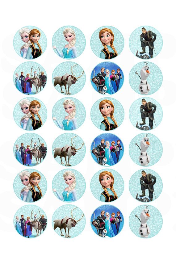 Items similar to Frozen Inspired Disney Birthday Hershey Kisses Stickers Labels