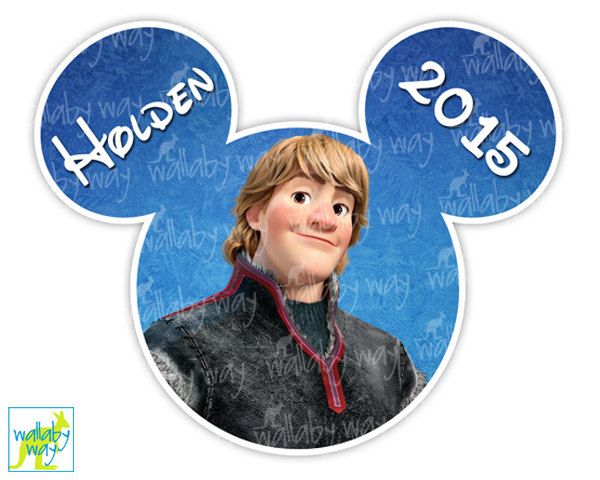 Kristoff Disney Frozen Printable Iron On Transfer or Use as Clip Art DIY Disney