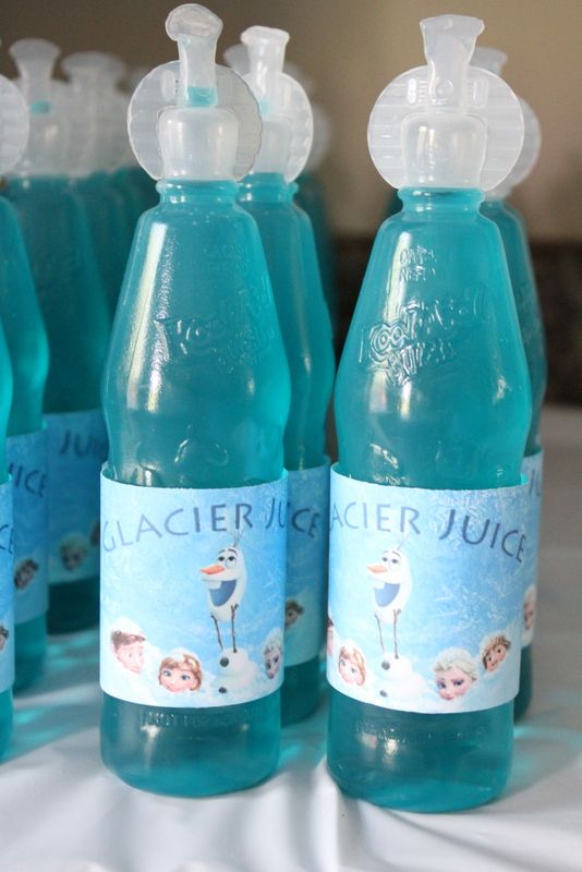 LMAAP Frozen Party Glacier Juice FREE Printables
