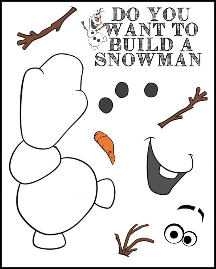 free frozen printable olaf game. do you want to build a snowman