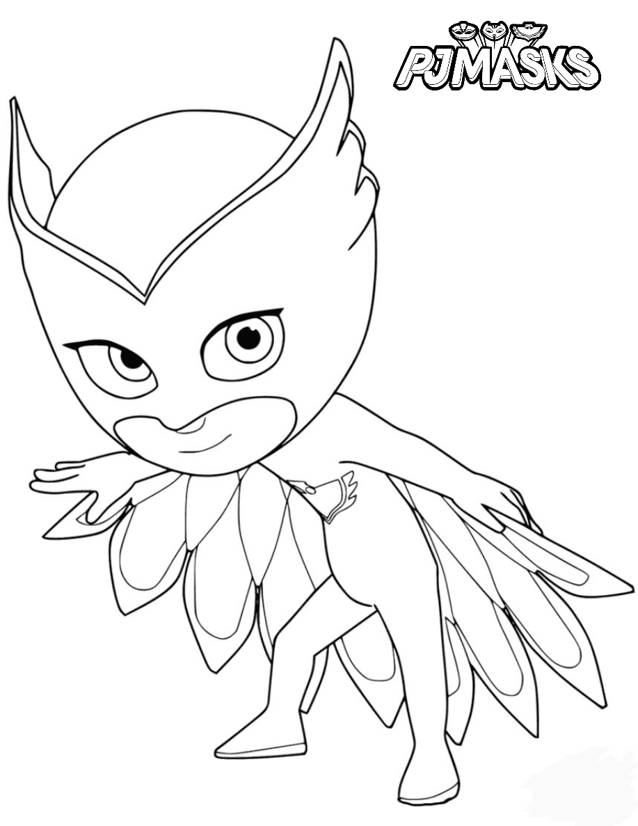 PJ Masks character, Owlette is helpful, friendly, smart and funny ...