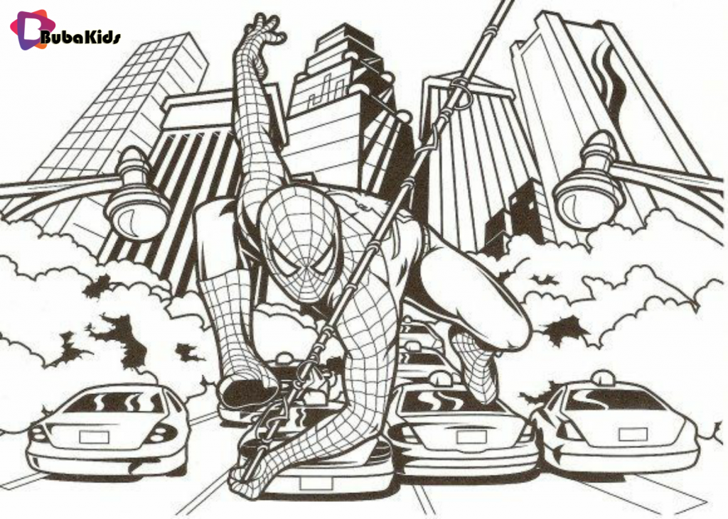 Amazing Spiderman Coloring Pages