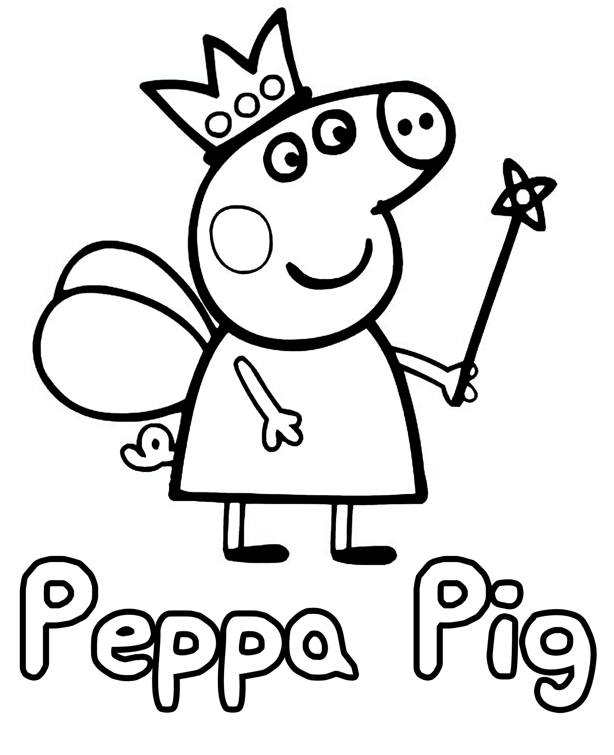 Peppa Pig Printable Coloring Pages Peppa Pig Printable Coloring Pages