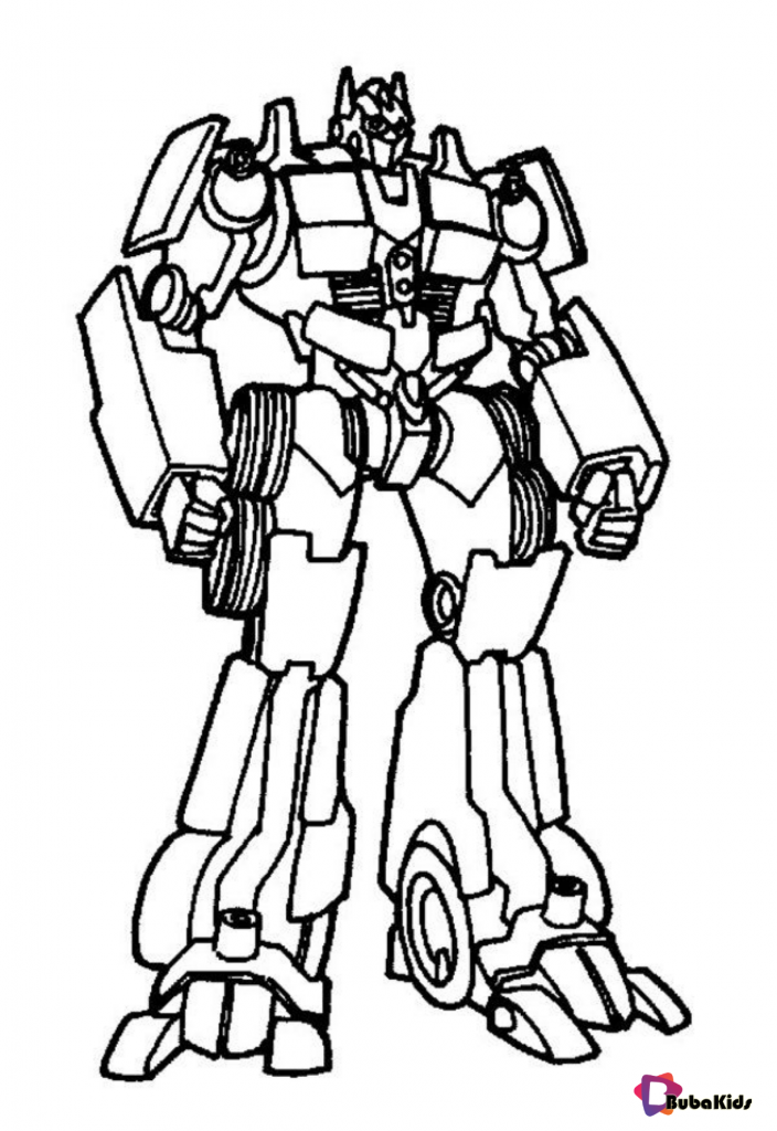 Transformer Coloring Pages Online