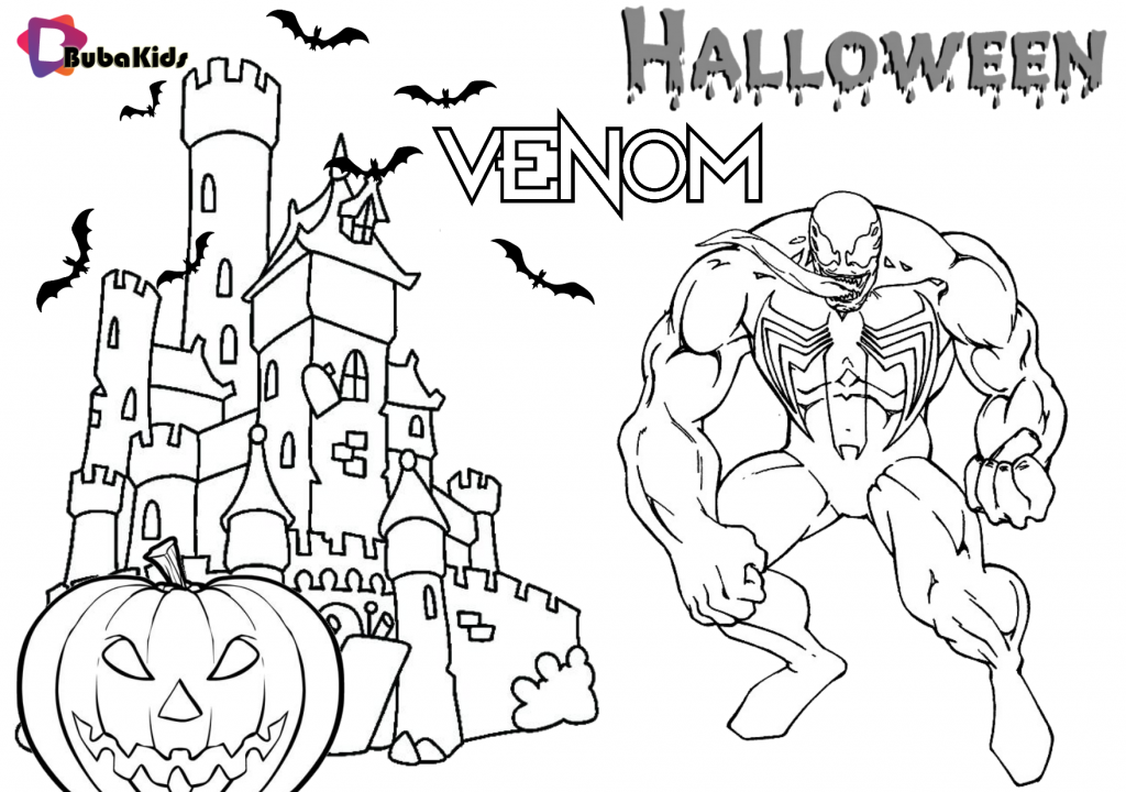 halloween 2019 costume idea venom costume idea printable coloring page