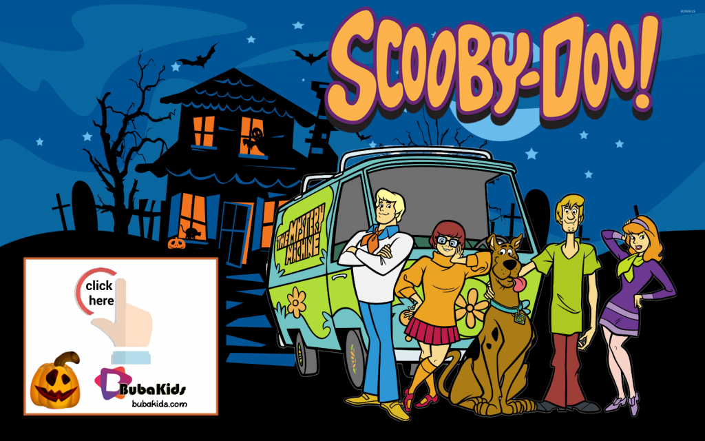 Scooby doo mystery machine free printable halloween invitation template