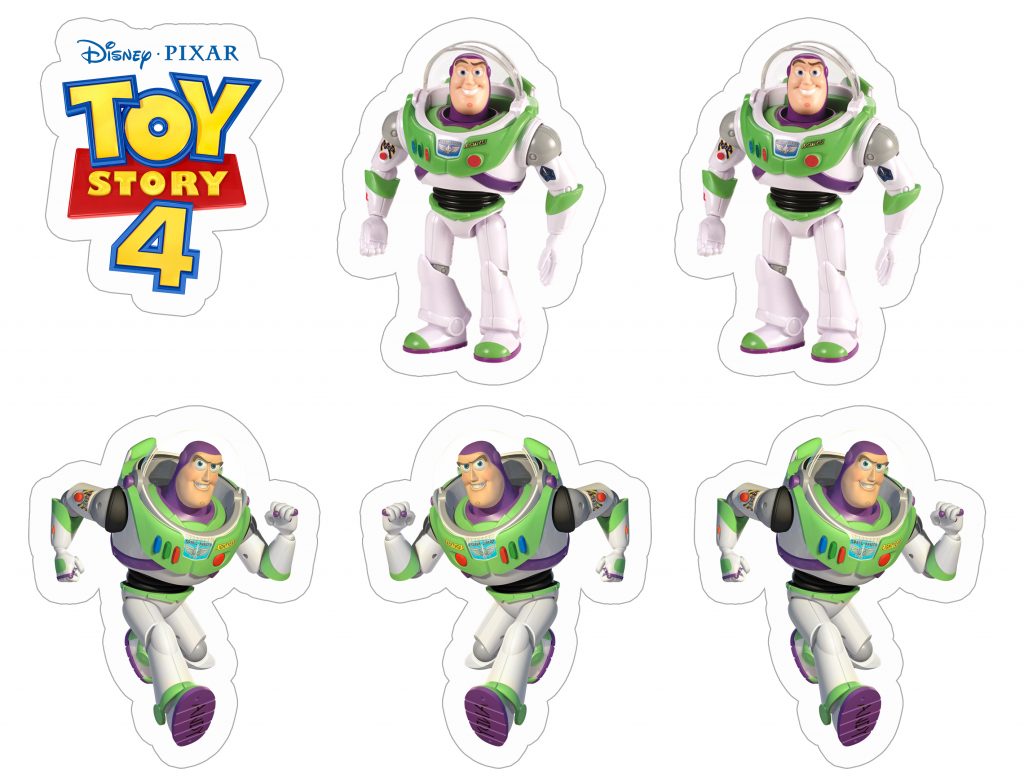 buzz lightyear toy story 4 sticker template