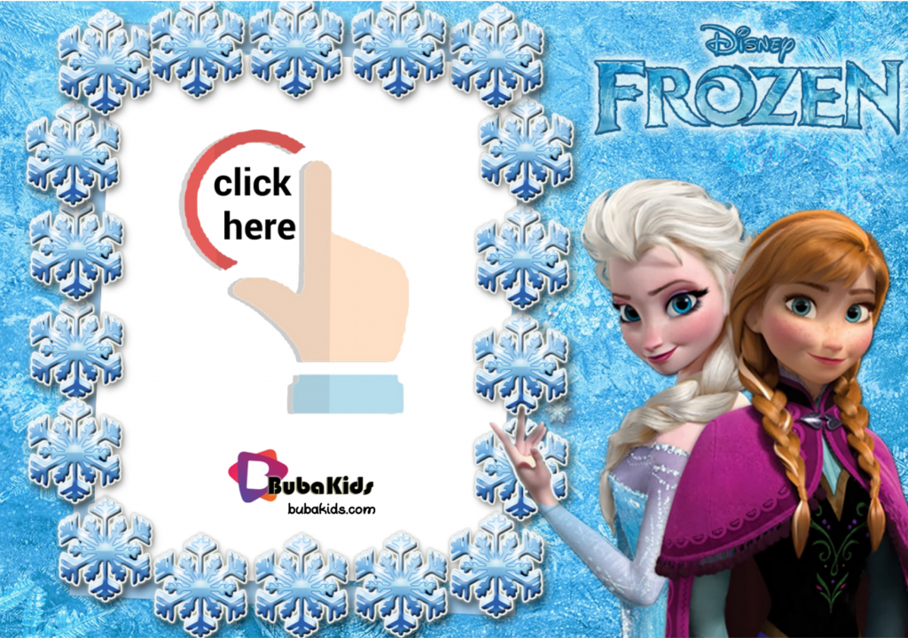 frozen invitation card template free printable