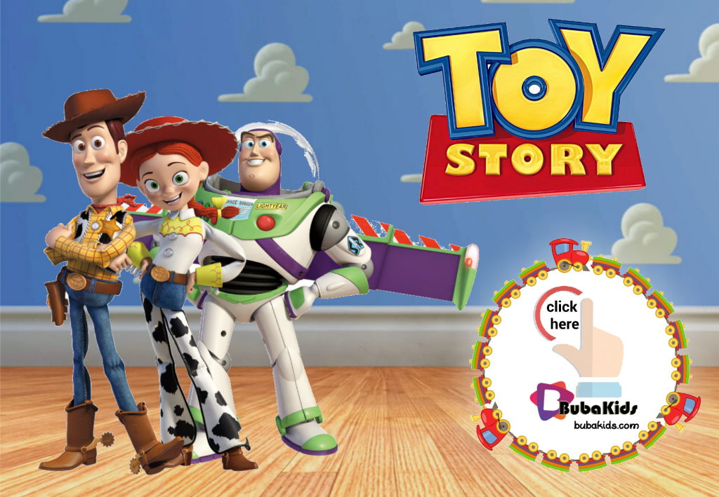 toy story invitation card template