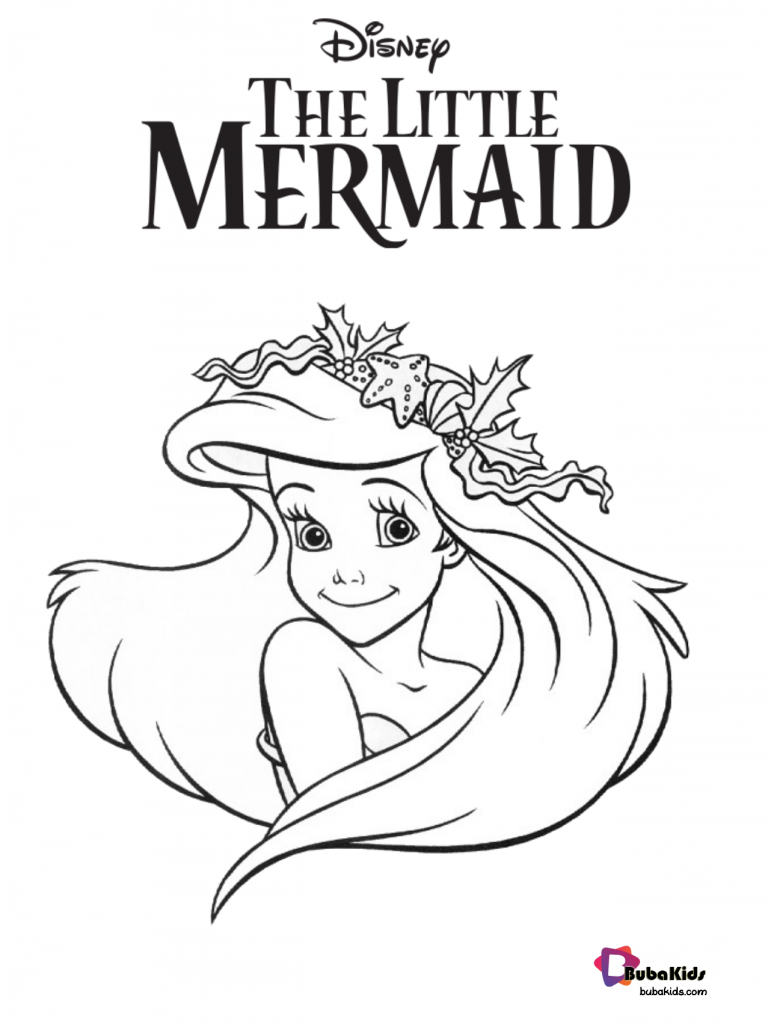 ariel the little mermaid coloring pages