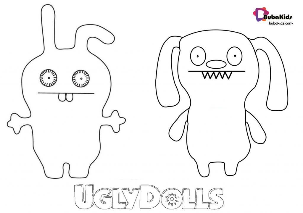 uglydolls free printable coloring pages