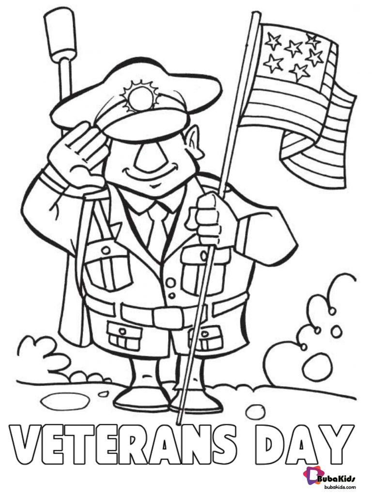 veterans day 2019 coloring pages bubakids