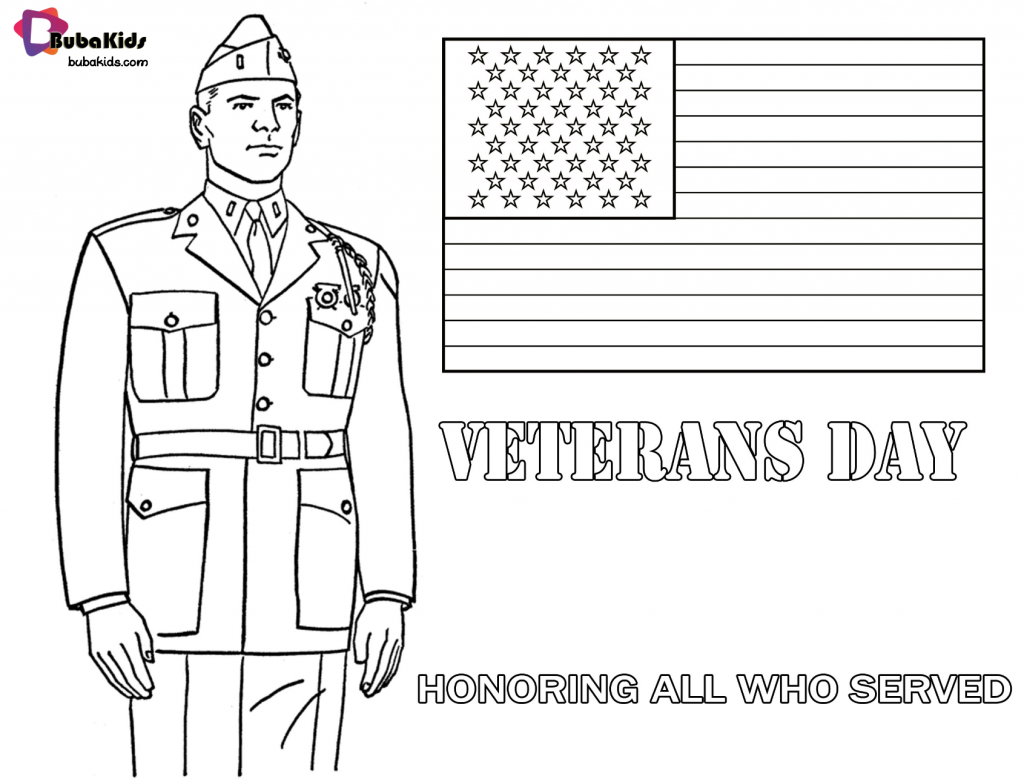 veterans day honoring all who served bubakids