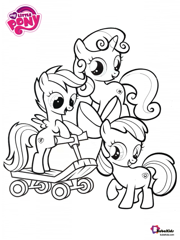 My Little Pony Printable Coloring Pages Best Of Cutie Mark Crusaders