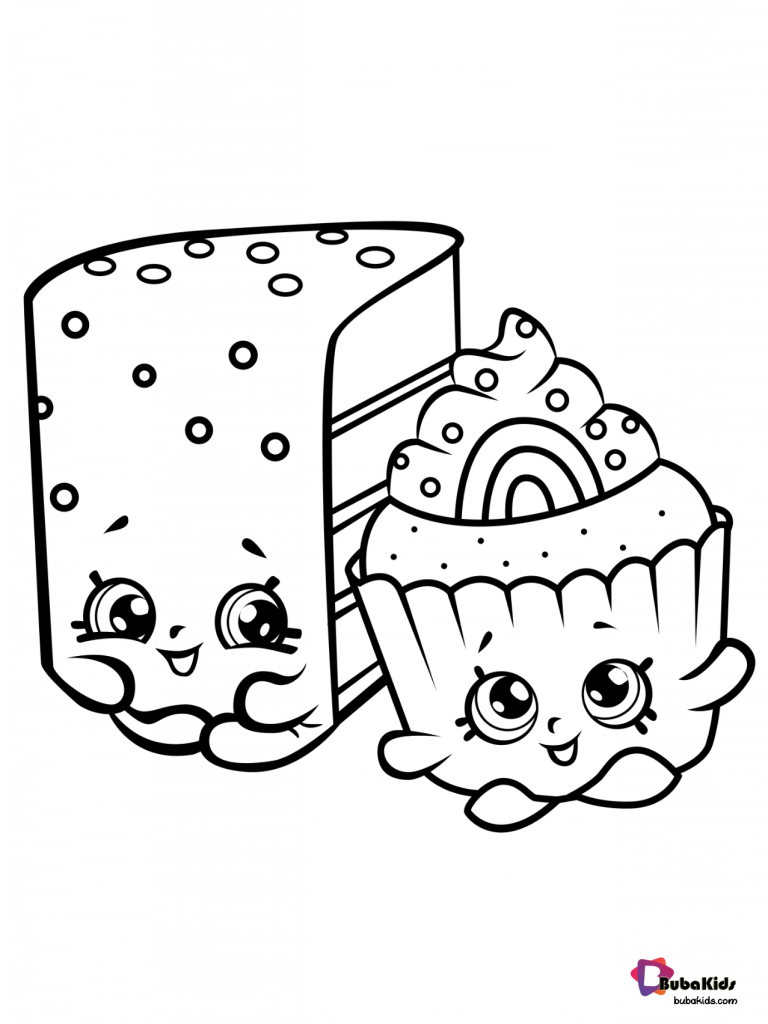 shopkins coloring pages to print and color