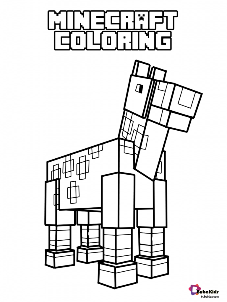 coloring pages animals steve outstanding minecraft for kids lego