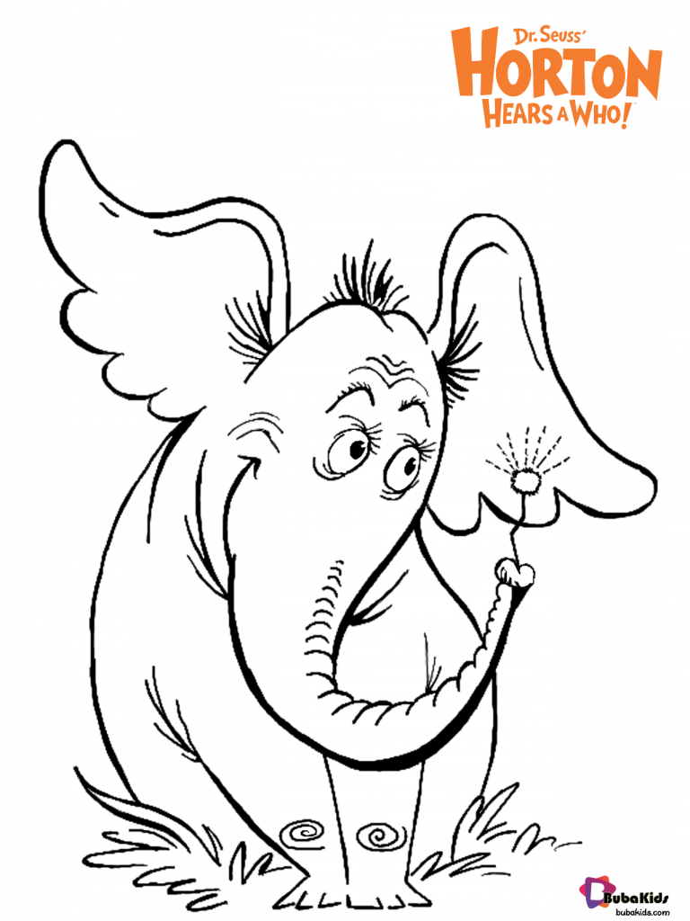 dr seuss horton hears a who free download coloring pages for kids