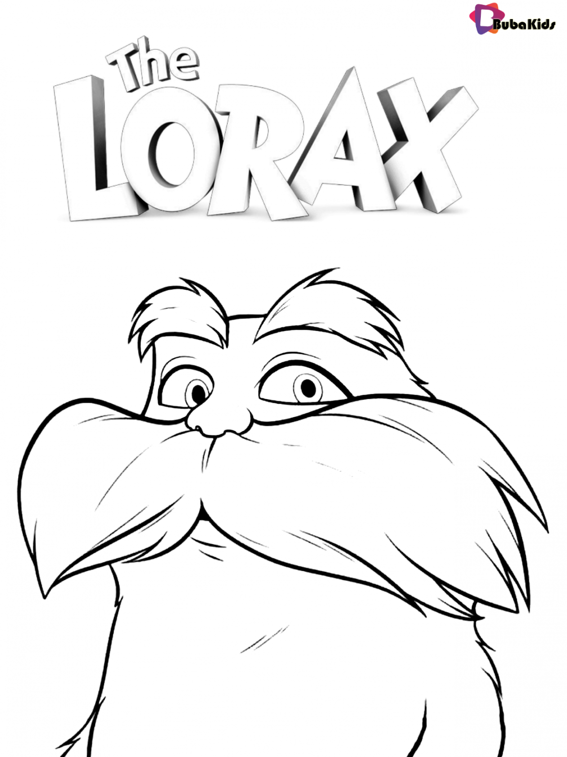 Free picture and printable dr. Seuss The Lorax coloring pages ...