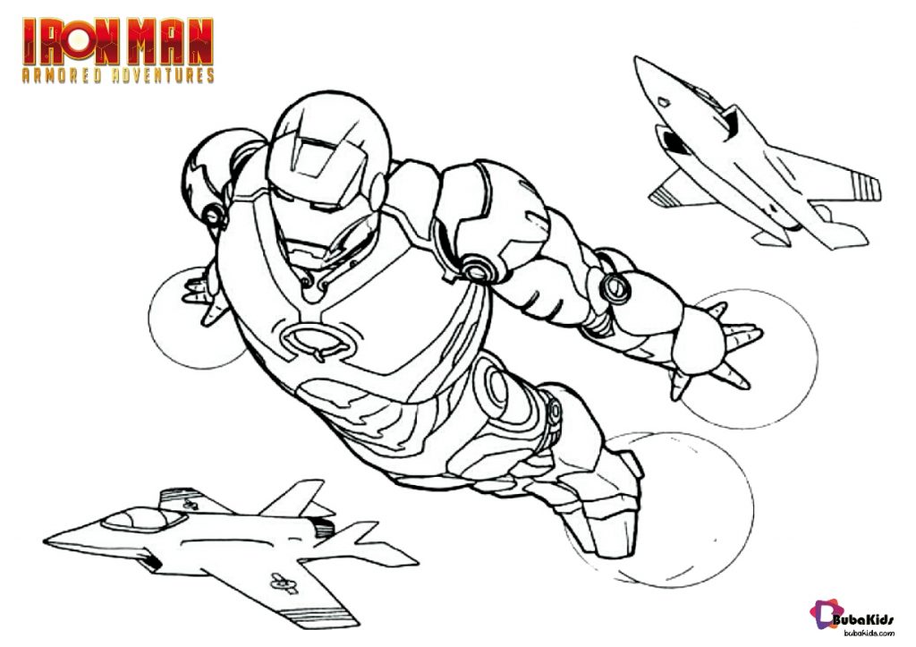 Iron man tony stark marvel comics coloring pages