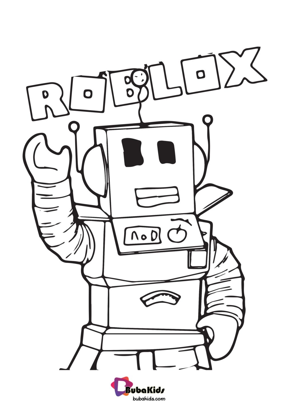 roblox coloring page