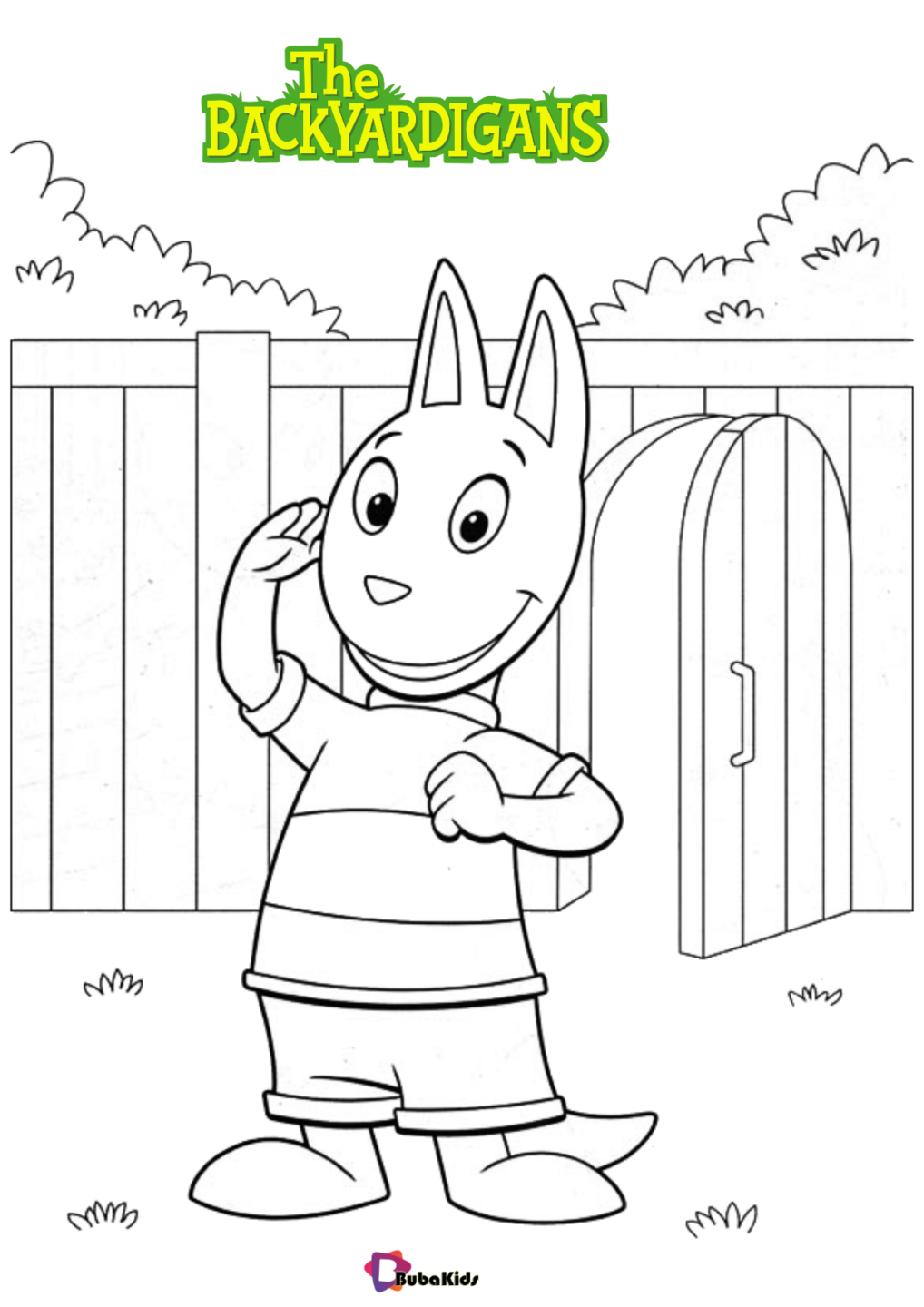 free picture to download the backyardigans coloring pages