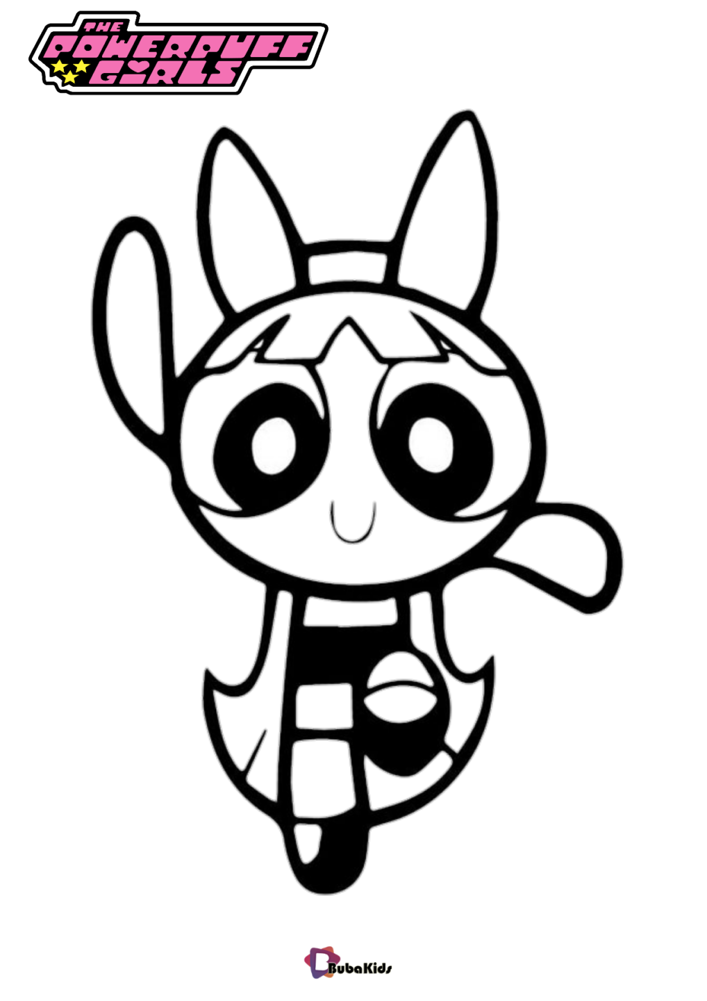 Blossom The Powerpuff girls coloring pages