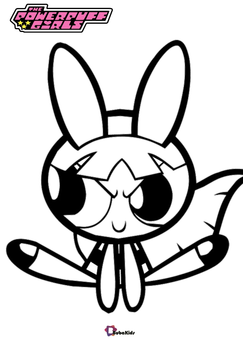 Blossom The Powerpuff girls coloring pages Cartoon Network TV series