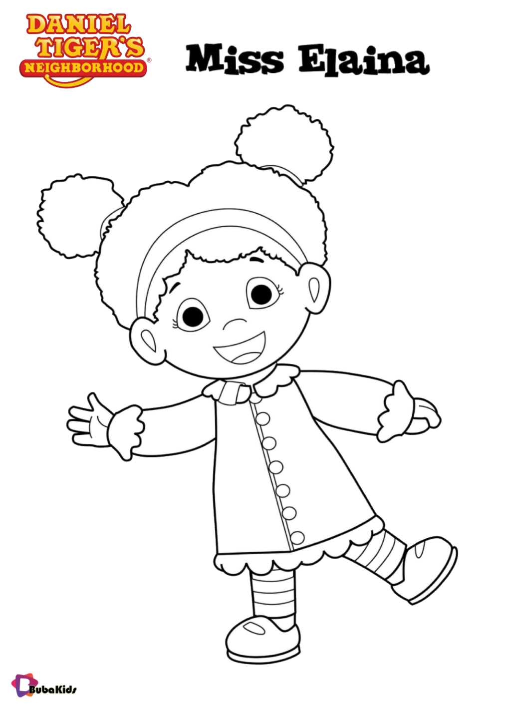 miss elaina character from children tv serial daniel tigers neighborhood
