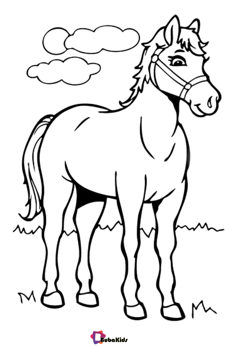 Free Printable Coloring Pages Horse Coloring Pages